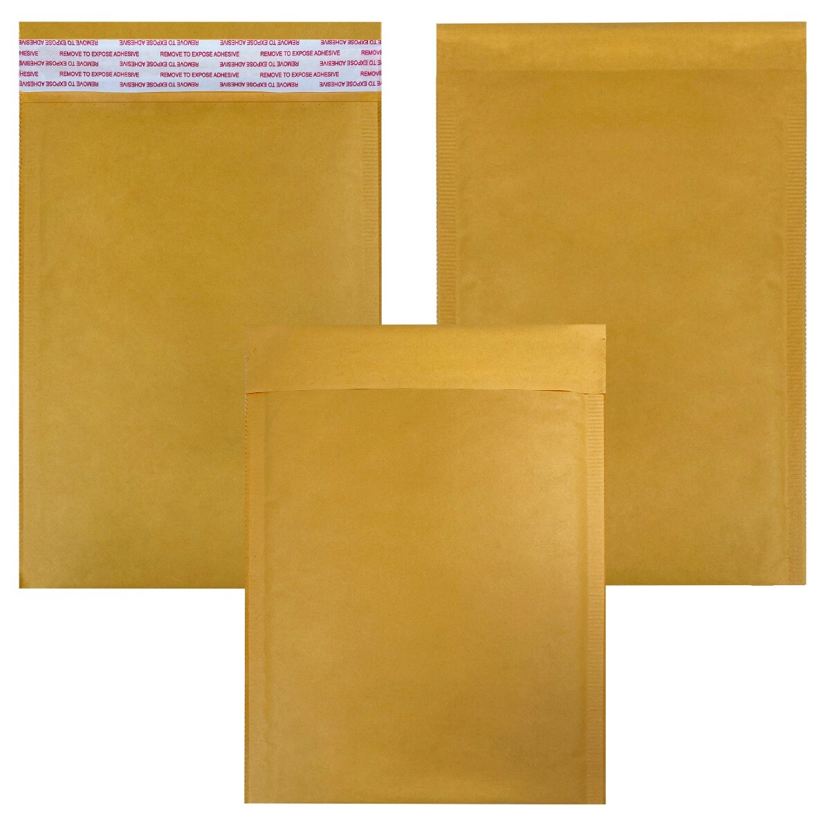 UOFFICE 100 Kraft Bubble Mailers 6.5×10″ #0 Self-Seal Padded Envelopes