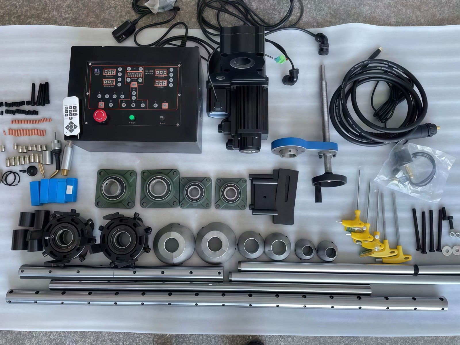 1 Set 220V 50.0mm Portable Line Boring+Welding Machine HDL350 Machinery Bore