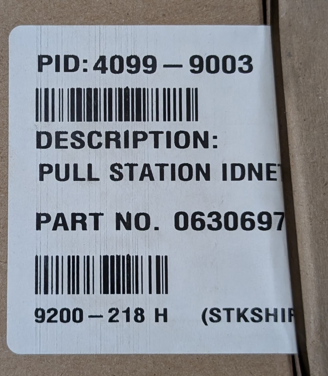 Simplex 4099-9003 Addressable Pull Station – MANY AVAILABLE – SAME DAY SHIPPING