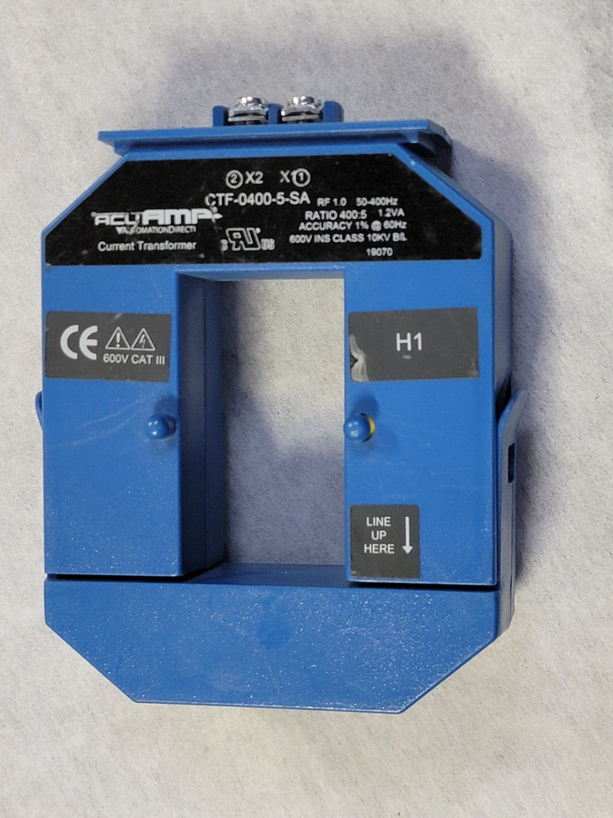 AcuAMP AUTOMATION DIRECT CTF-0400-5-SA AC current transformer NOS FREE SHIP