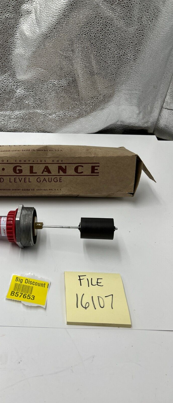 AT-A-GLANCE GENUINE THERMA LIQUID LEVEL GAUGE 5C7U9