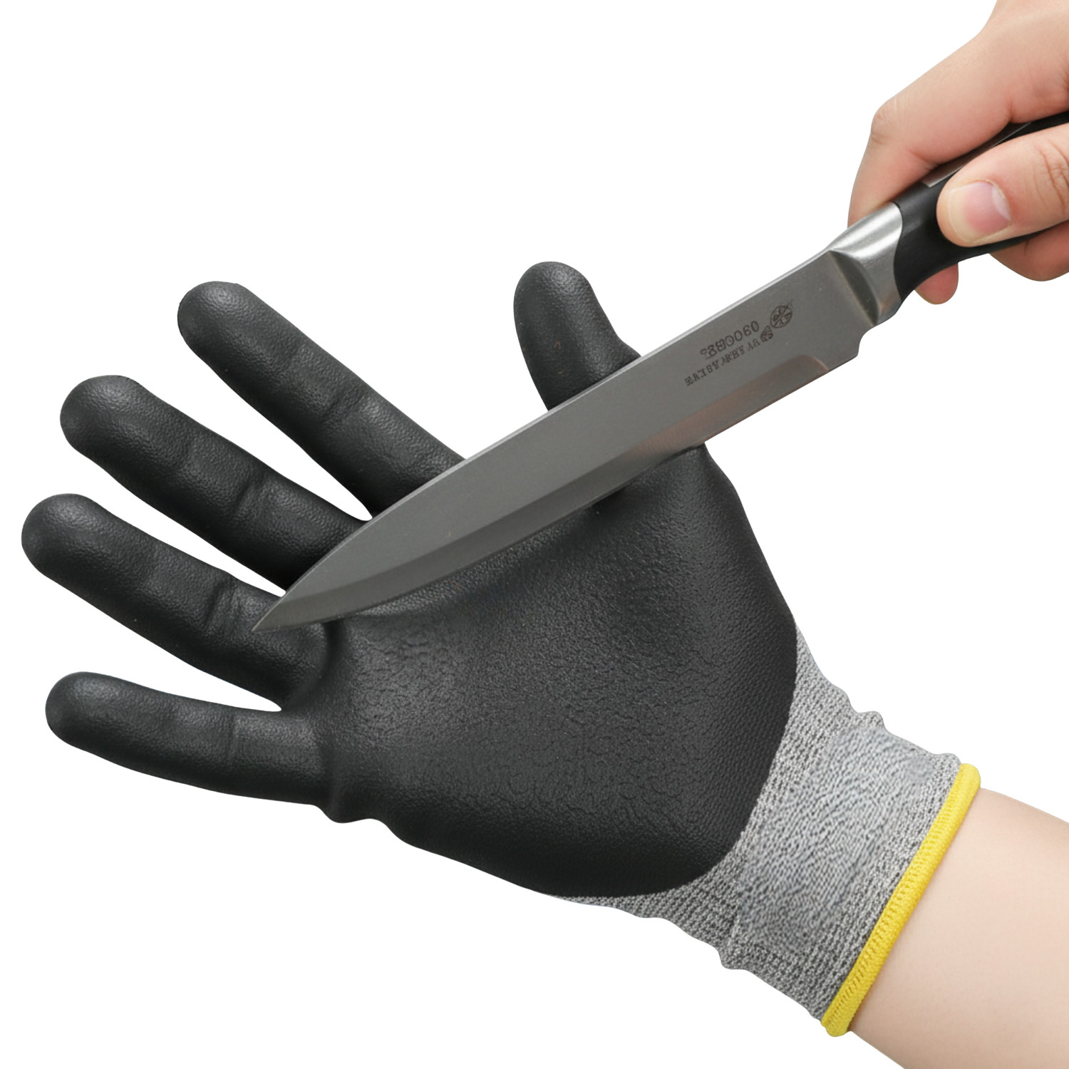 Cut Resistant Level 3 Hand Protective Industrial Work Gloves, Size: S/M/L/XL/2XL