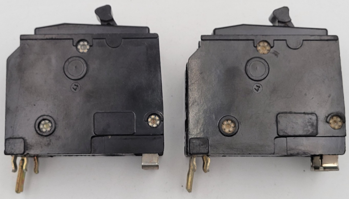 Square D QO260 60 A 2-Pole Long Foot Plug-On 120/240V Circuit Breaker USED