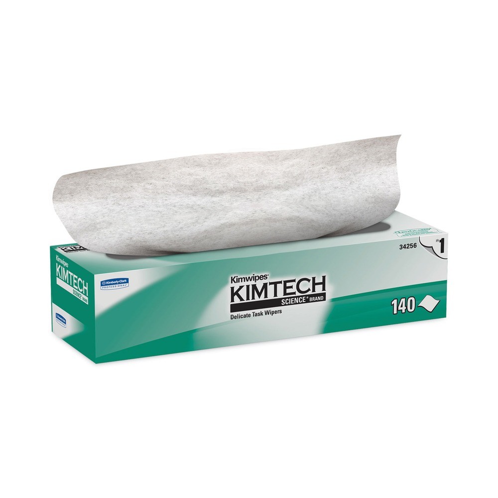 Kimtech 34256CT 14.7″ x 16.6″ Delicate Task Wipers – Unscented Wht (15/Ct) New