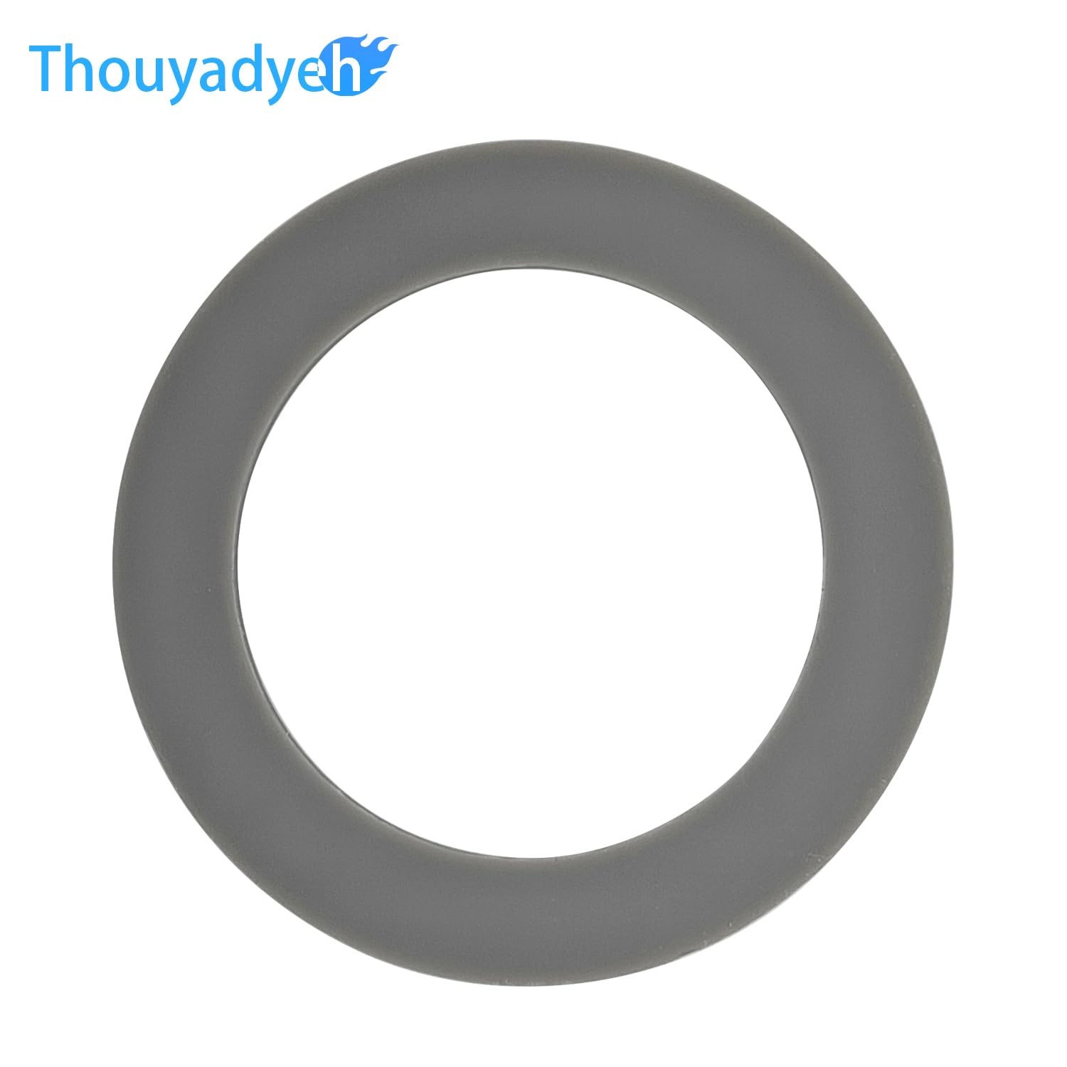 66mm/2.6inch 2/Pack Rubber O-Ring Sealing Gasket for Cuisinart Blenders Grey