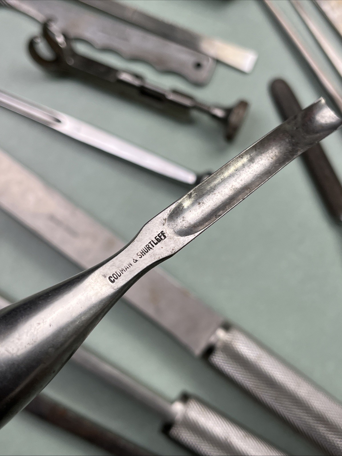 Stainless Surgical Tool Orthopedic Chisel Richards 440 Zimmer Germany & More