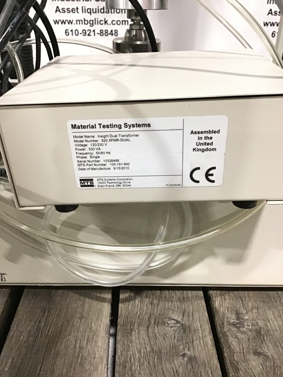 MTS 820.005-SL Insight 5 SL Electromechanical Material Testing System 5kN