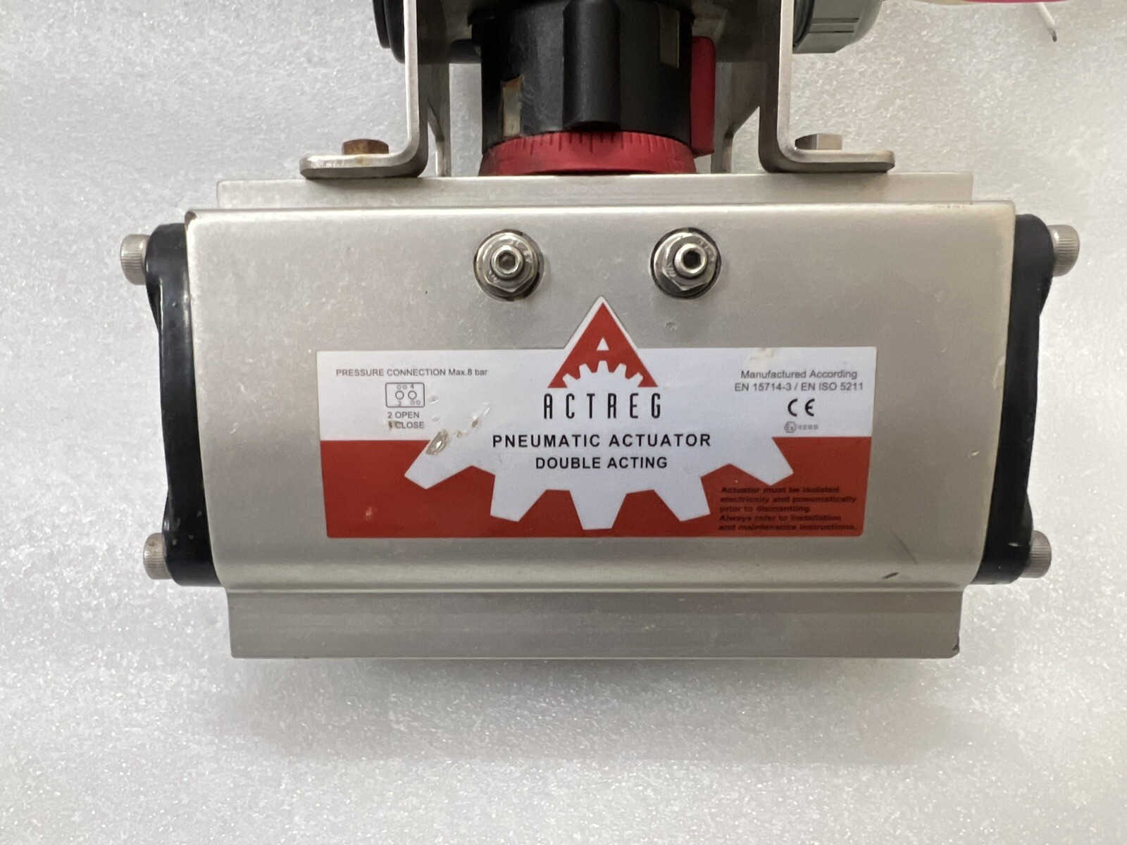ACTREG EN ISO 5211-F05–Y-LD-14 PNEUMATIC ACTUATOR WITH LIMIT SWITCH