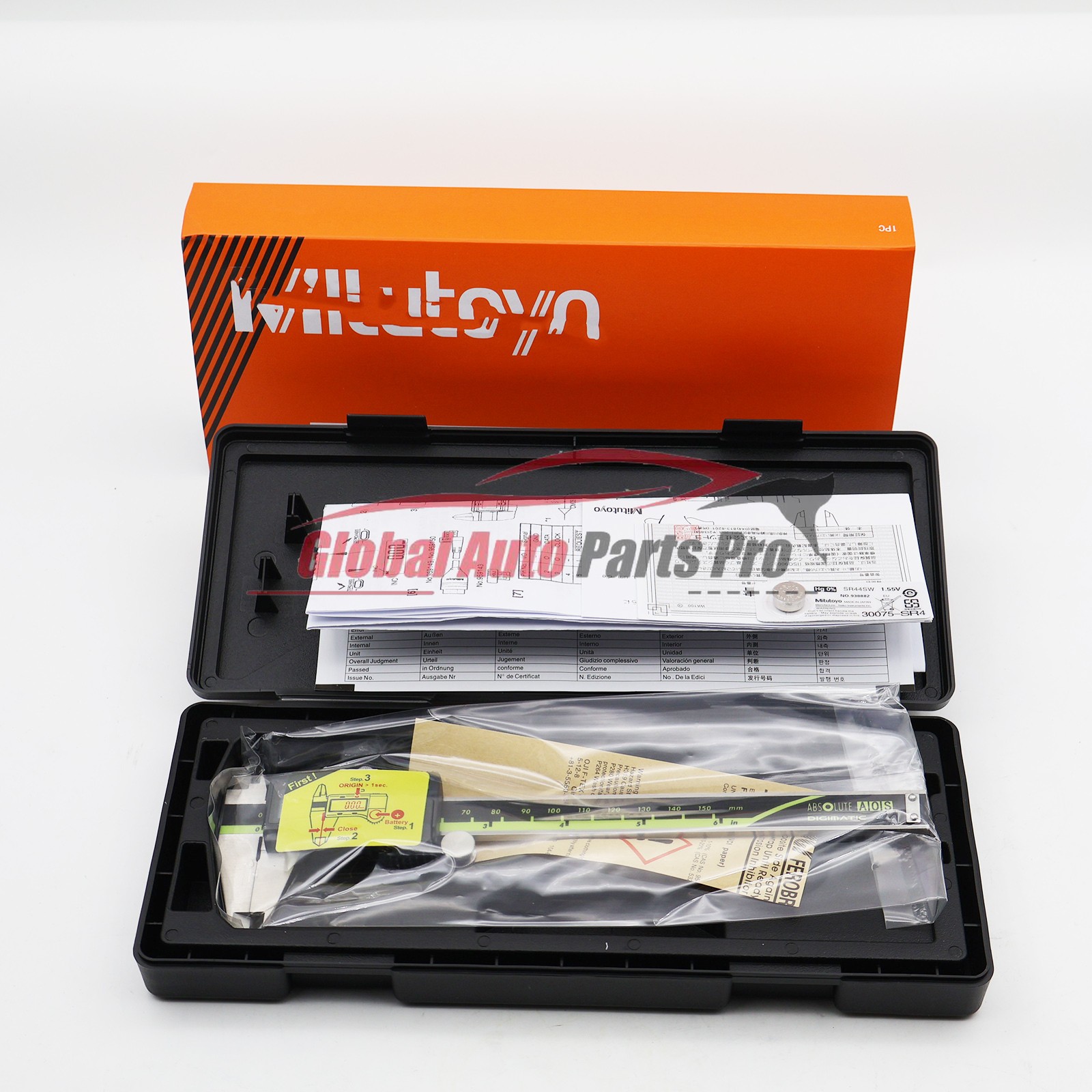 New 500-196-30 For Mitutoyo Digital Caliper | 0-6″ (150mm) | Absolute Encoder US