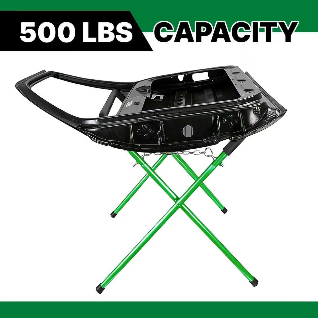 LAUCO Portable Workbench Folding Stand, 500 Pound Capacity Foldable Portable