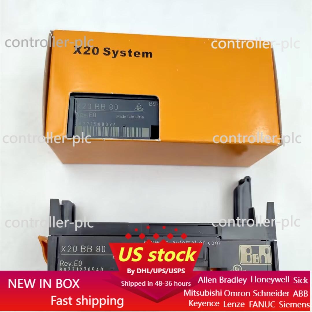 (NEW IN BOX) B&R X20BB80 X20 BB 80 Module