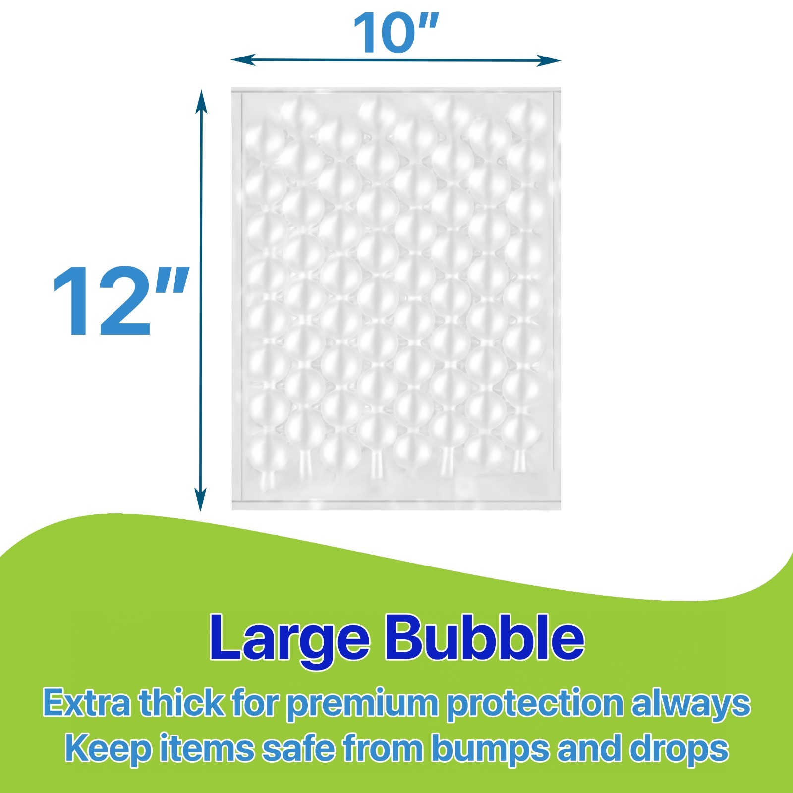 Bubble Air Cushion Wrap Protection 12 inch Inflatable Pillow Bag Packing