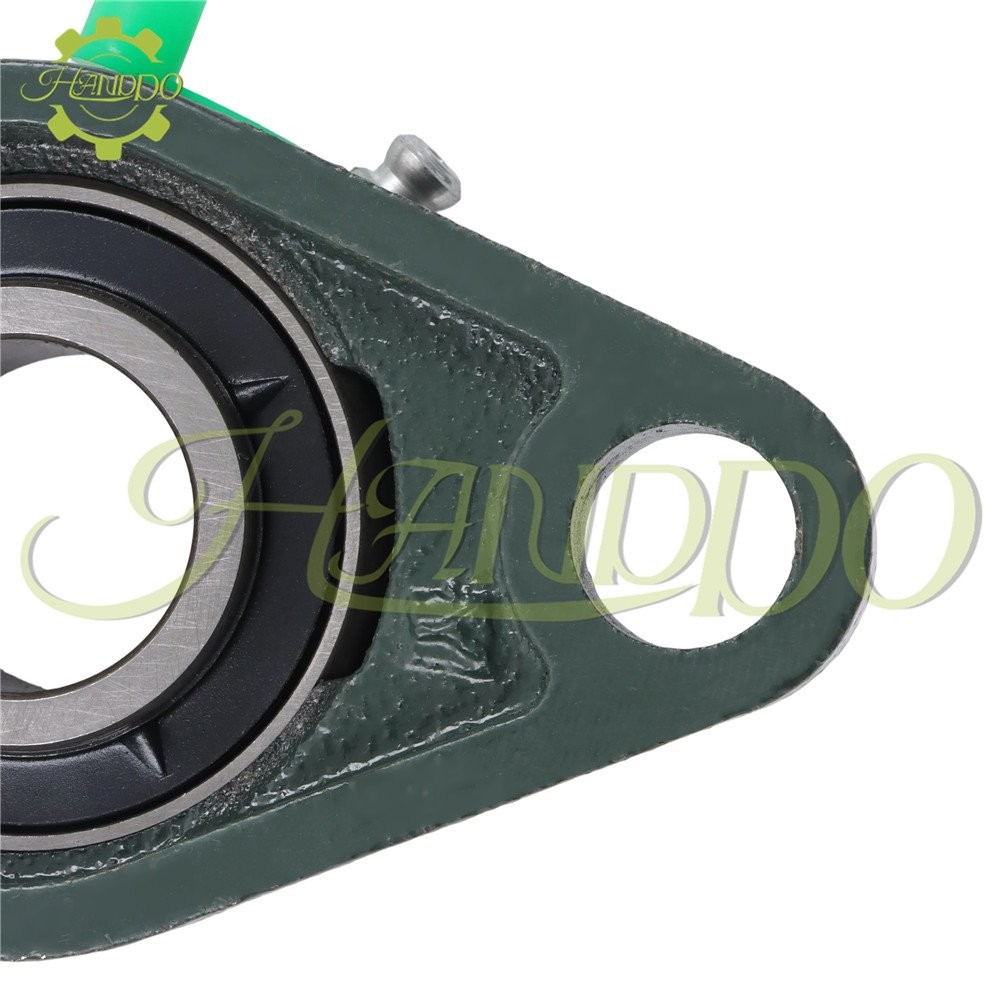 10Pcs UCFL205-16 Pillow Block Flange Bearing 1″ Bore Size 2 Bolt Solid Base