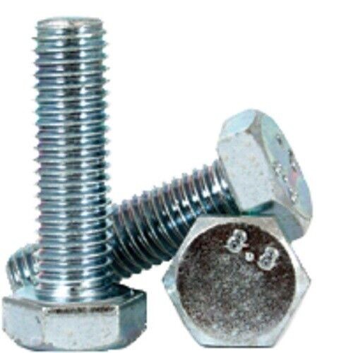 M12-1.75 X 45 8.8 Hex Cap Screws Coarse Thread Zinc Plated DIN933 325 Pieces
