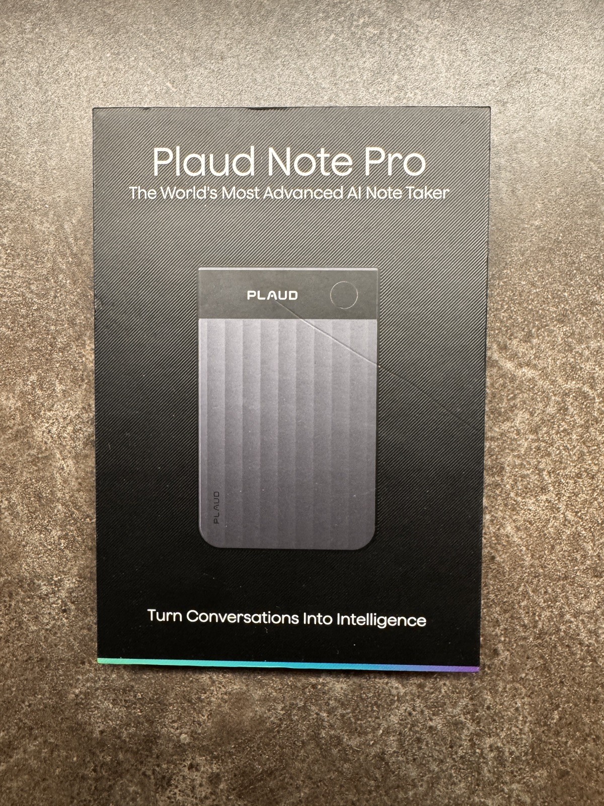 Plaud Note Pro AI Voice Recorder Note Taker PN0300 64GB Black