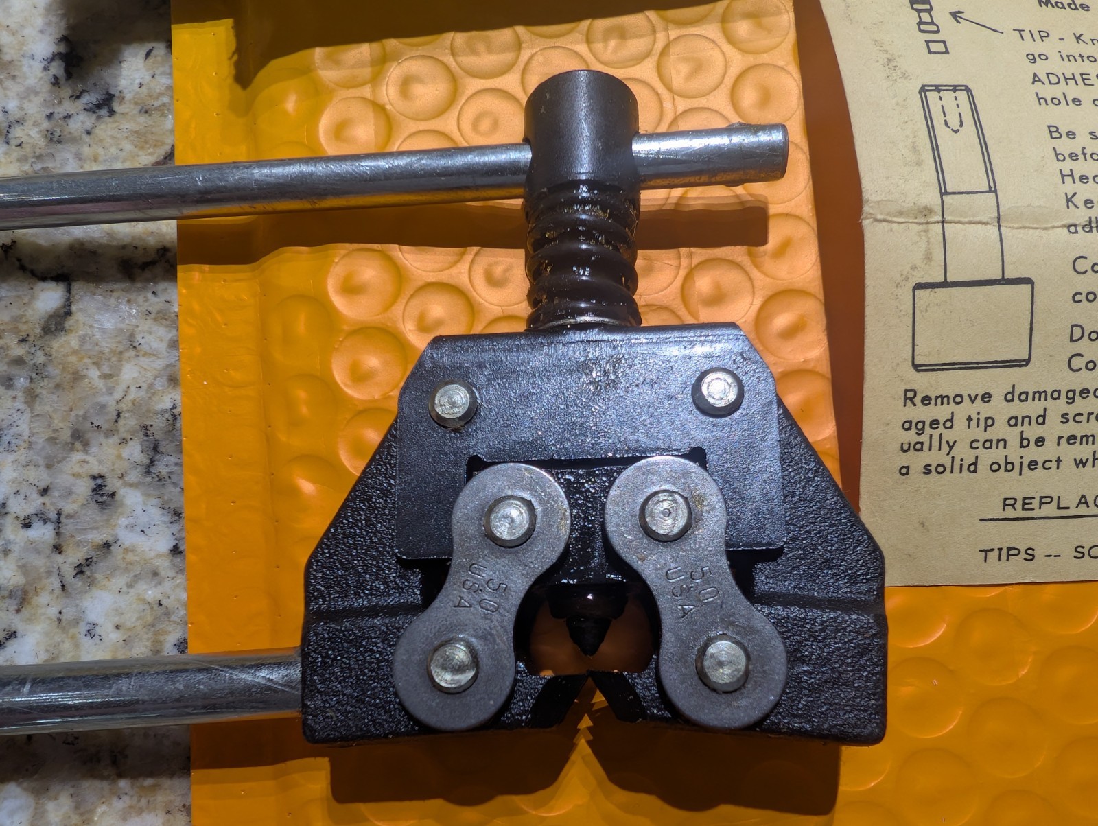 HKK CB 01 ANSI #25-#60 Roller #1 Chain Link Breaker CB01 CB-01 w/2 New Tips USA