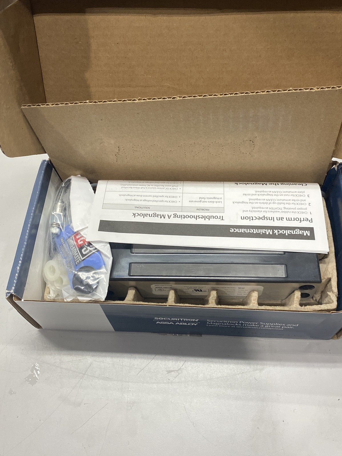 Assa Abloy Securitron M62BD Magnalock 12/24 VDC 1200 Pound Magnetic Door Lock