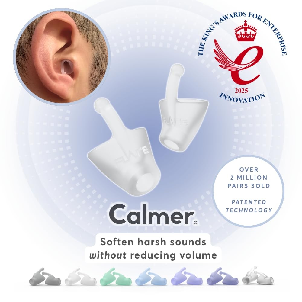 Flare Calmer | Ear Plugs Alternative | Daily Noise Relief | Sound Sensitivity…