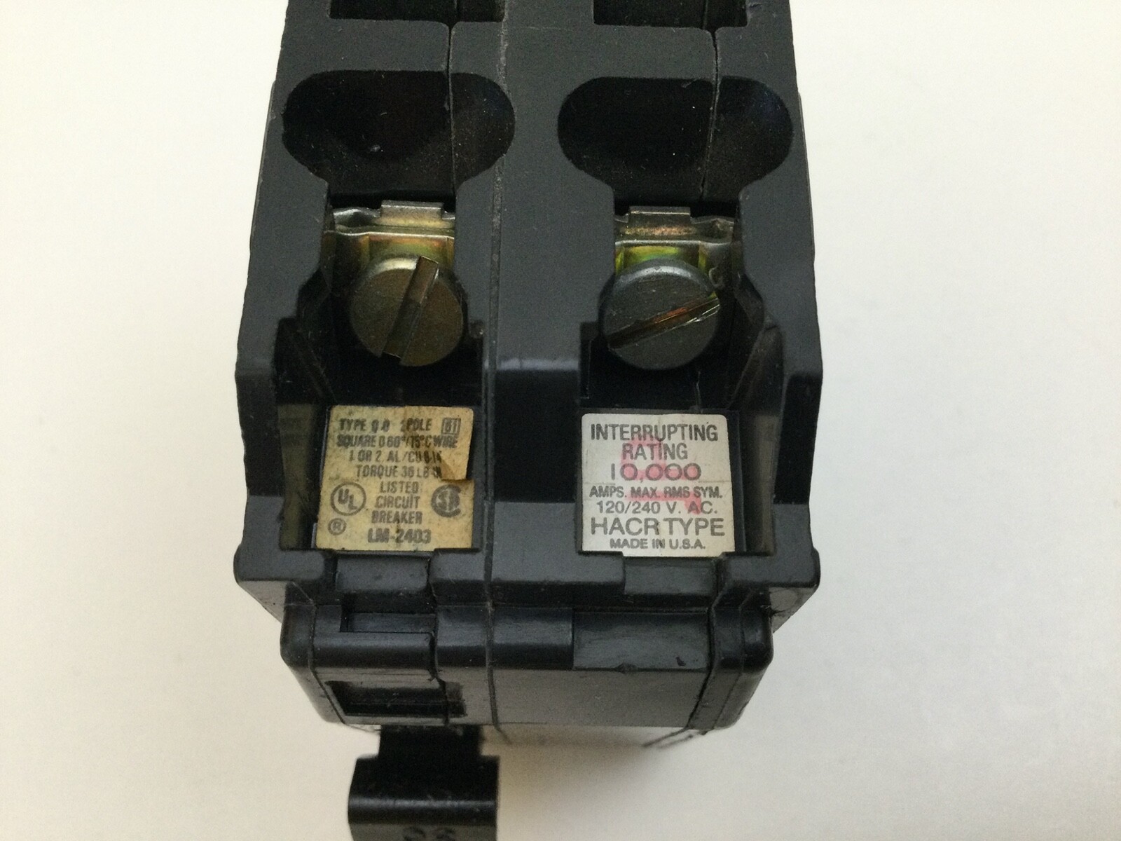 SQUARE D QO230 30 amp 2 pole Type QO Circuit Breaker