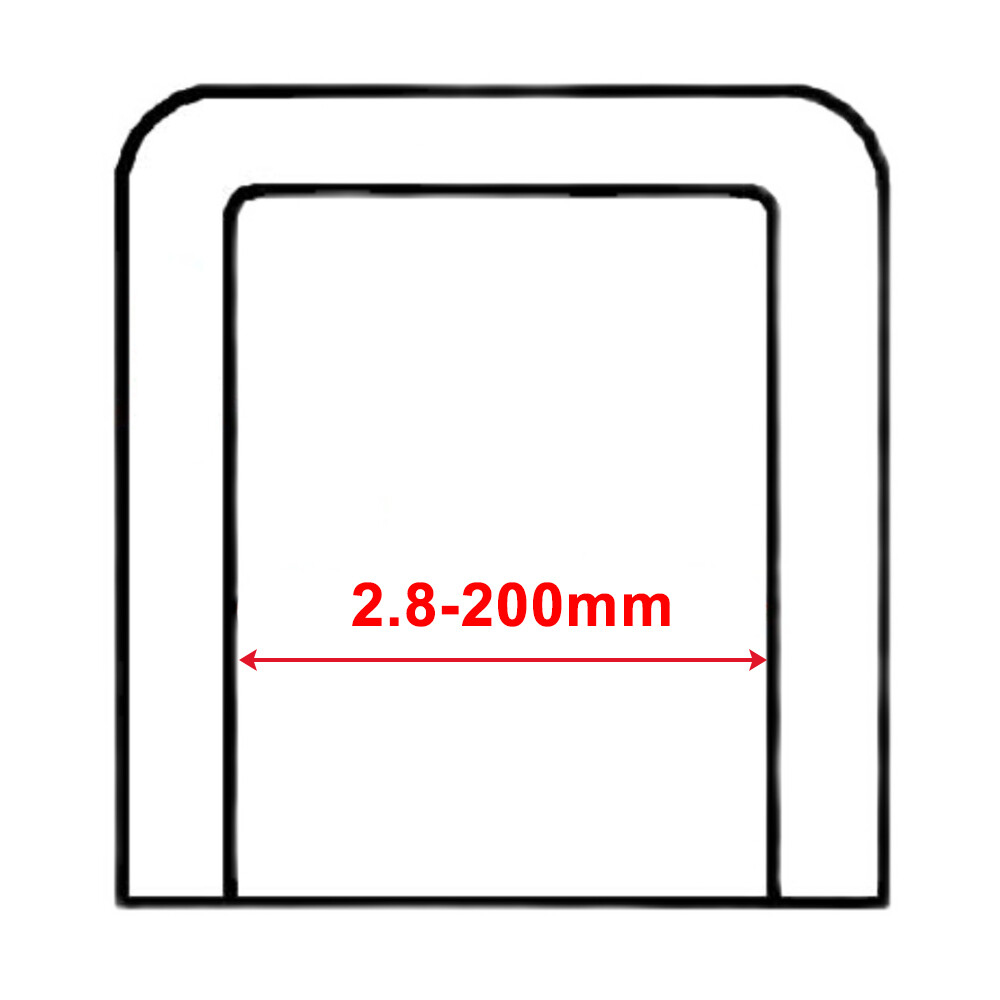 Black Silicone Rubber Round Tube End Caps Cover Blanking Stopper Floor Protector