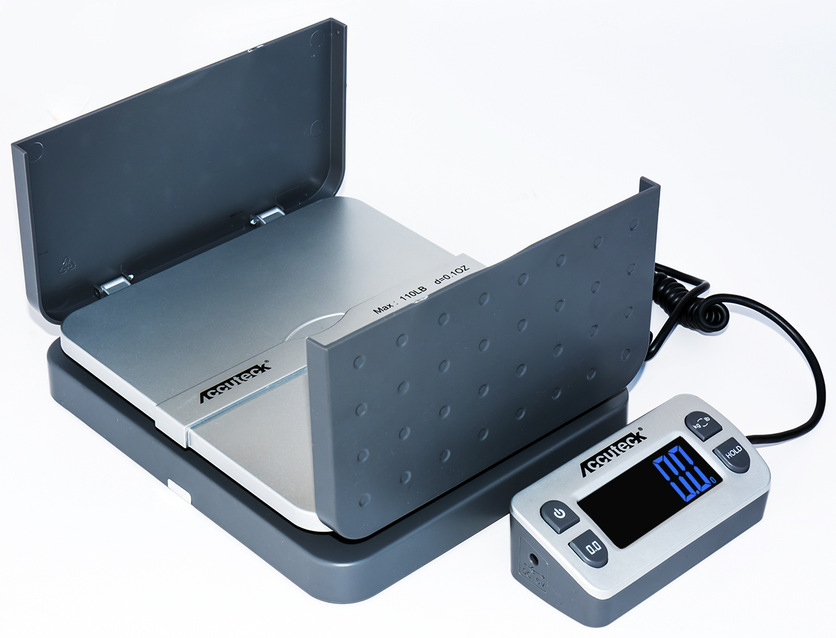 Accuteck ShipPro W-8580 110lbs x 0.1 oz Gray Digital shipping postal scale