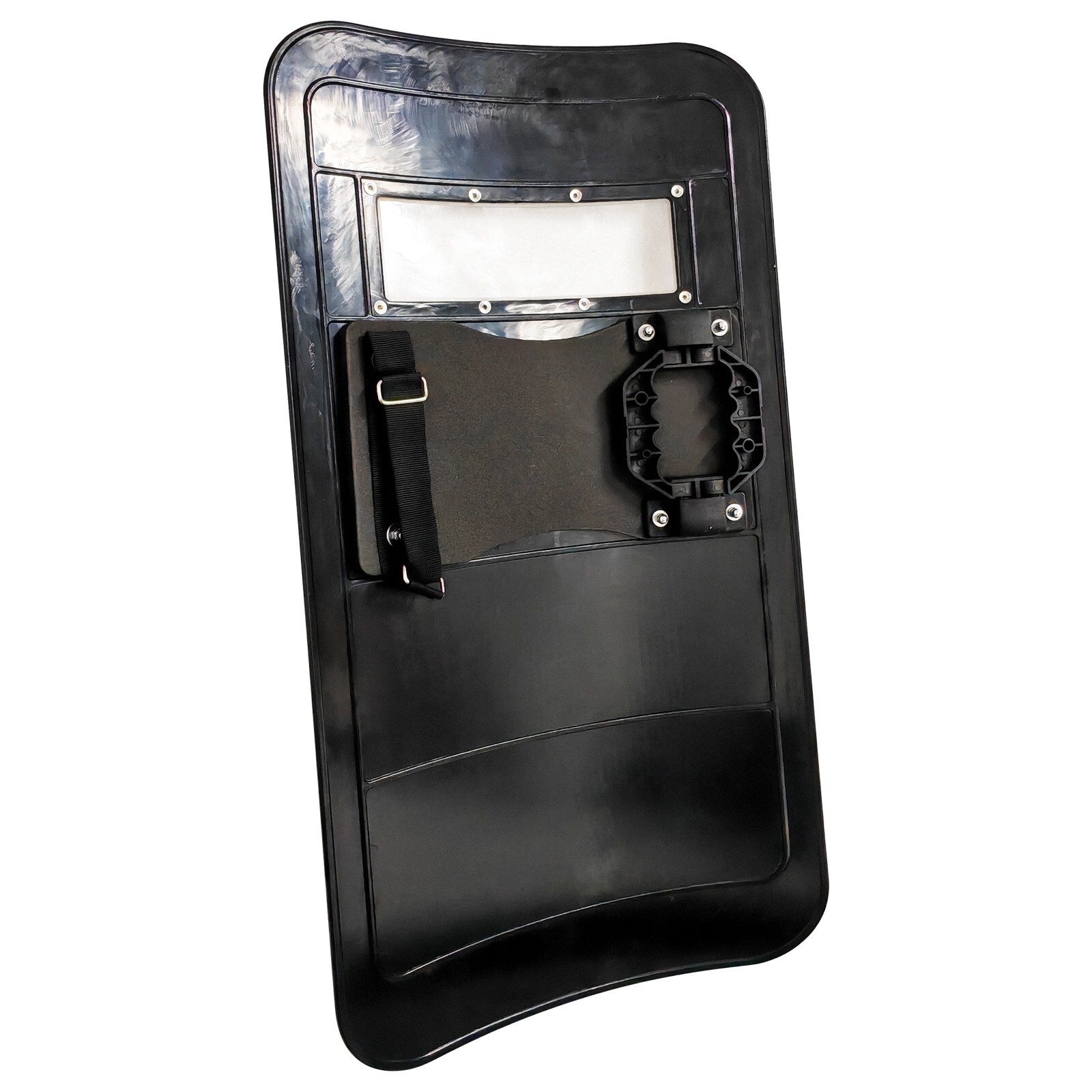 Hand-Held Anti-riot Shield with Foldable Grip Security Protection Anti Impact