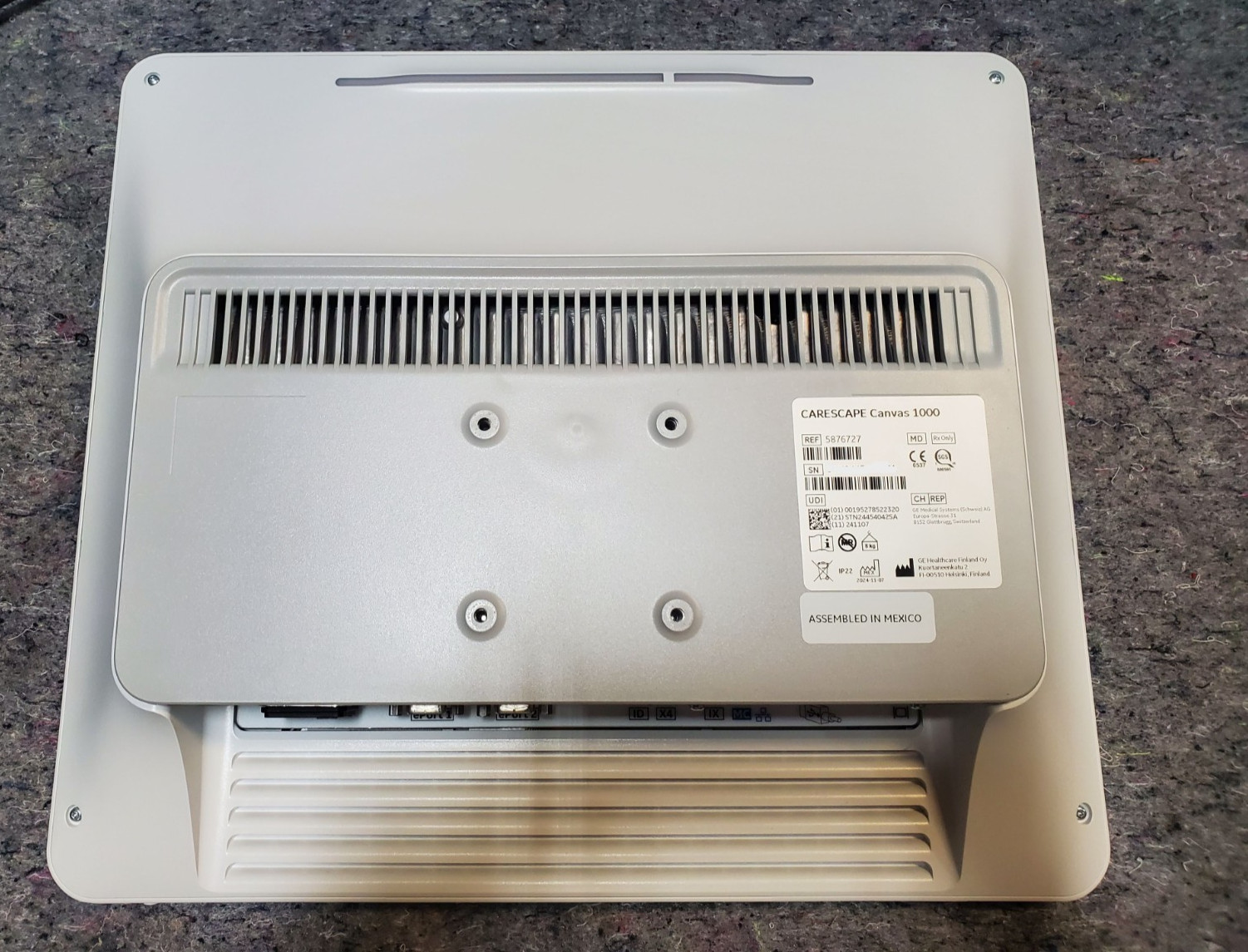 GE Carescape Canvas 1000 Patient Monitor 2024 5876727