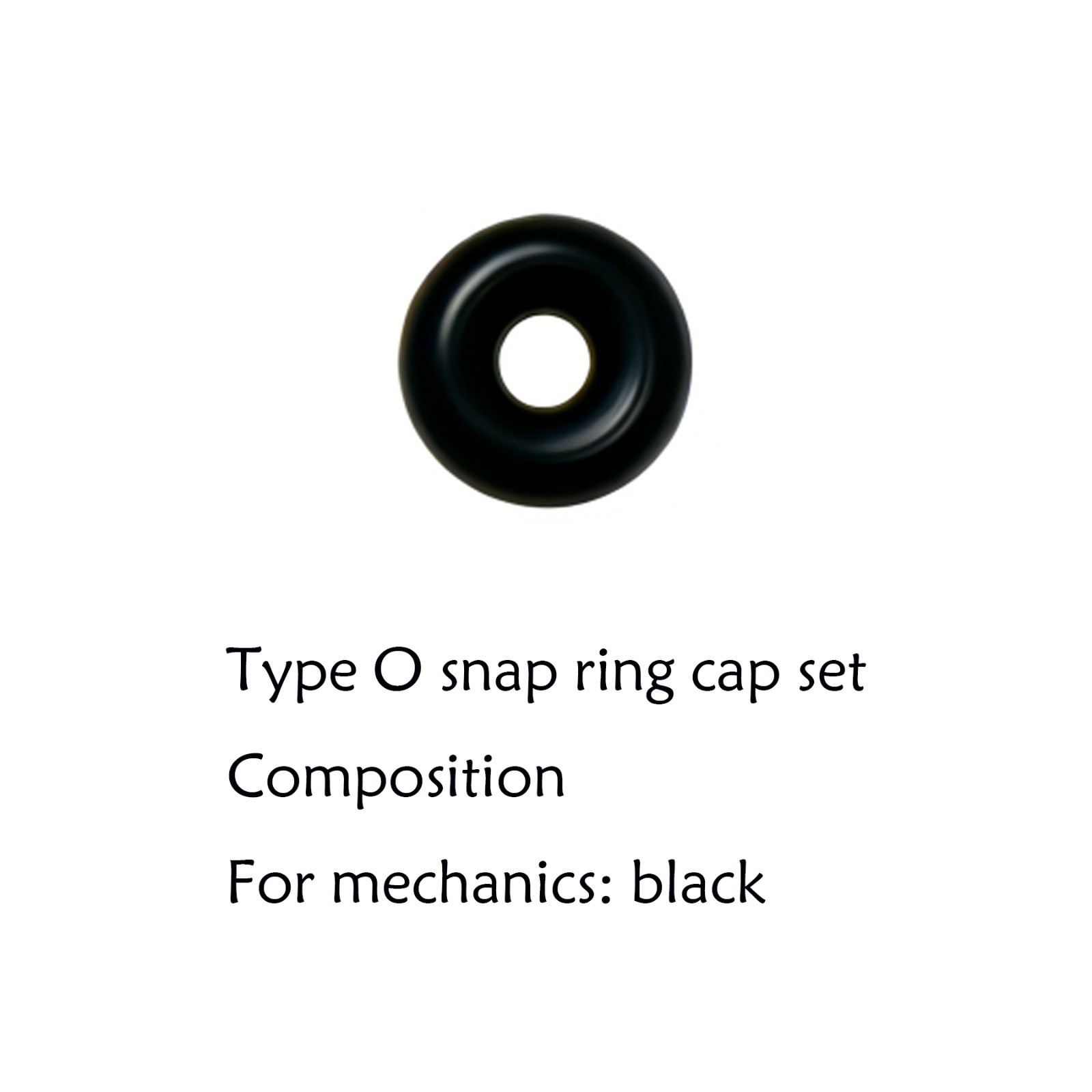 Dental Implant O-ring Retention Cap Kit For Hiossen/Osstem Ball Abutment 4pc/set
