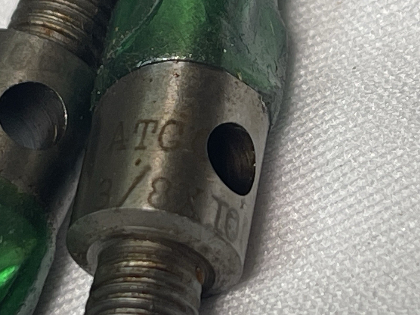 HSS 100° Piloted Aircraft Countersink Cutter 3/8 Dx1/4P x 1/4-28 Qty.3(26MY558)