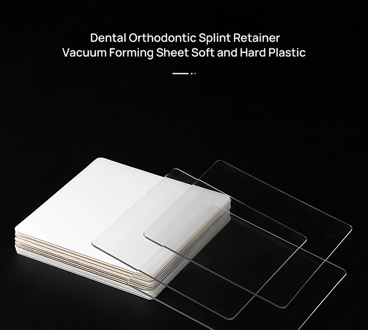 Dental Lab Vacuum Forming Splint Sheet Thermoforming Material Soft Hard US STOCK
