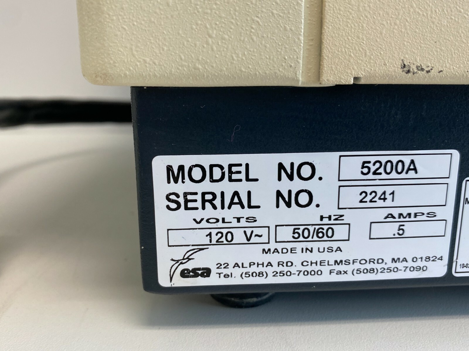 ESA COULOCHEM II 5200A Electrochemical Detectorw/ 5010 Analytical Cell