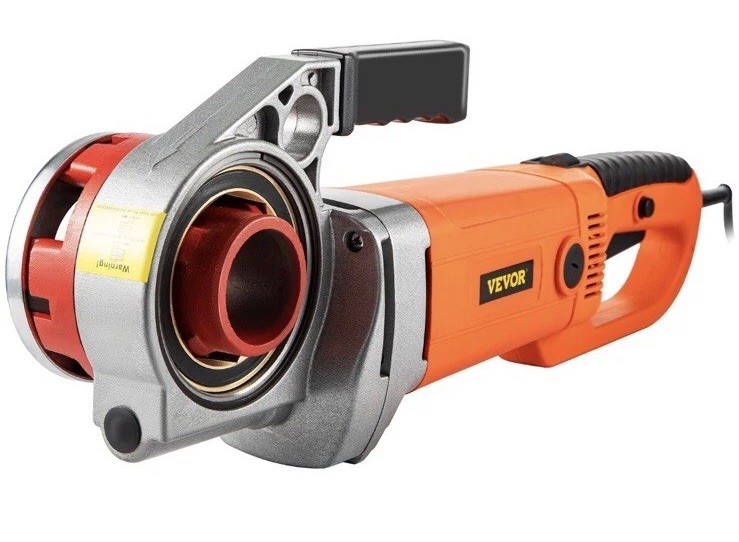 Electric Pipe Threader Portable Machine 2300W, 6 Dies 1/2-2″ , 22 RPM ,Excellent