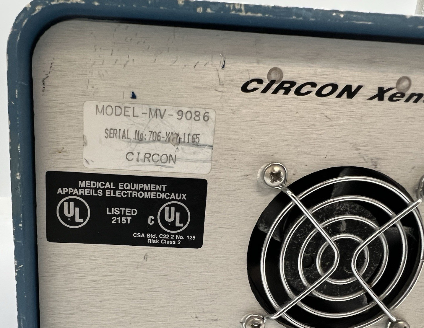 Circon 300 W Xenon Light Source, Model MV-9086, SN 403-XEN-184