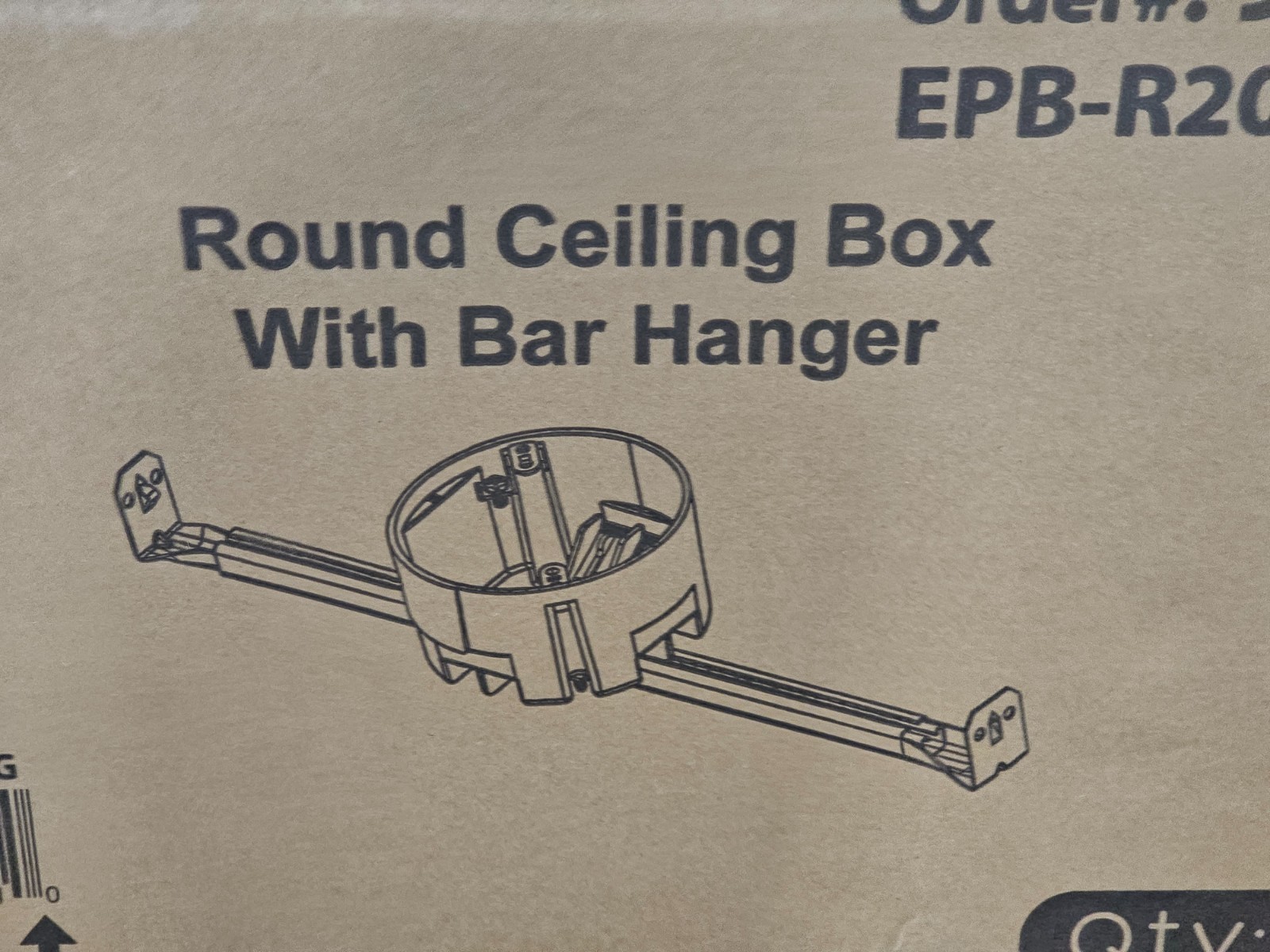 (QTY 15) Energetic Lighting EPB-R20-HB-G 20 cu in Round Electrical Outlet Box