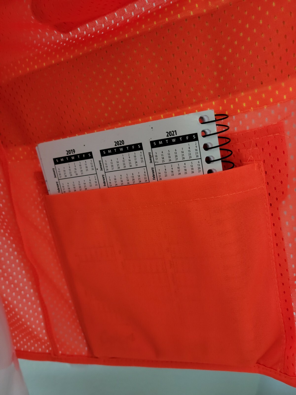 Orange Hi-Visibility Safety Vest (Small to 3XL)