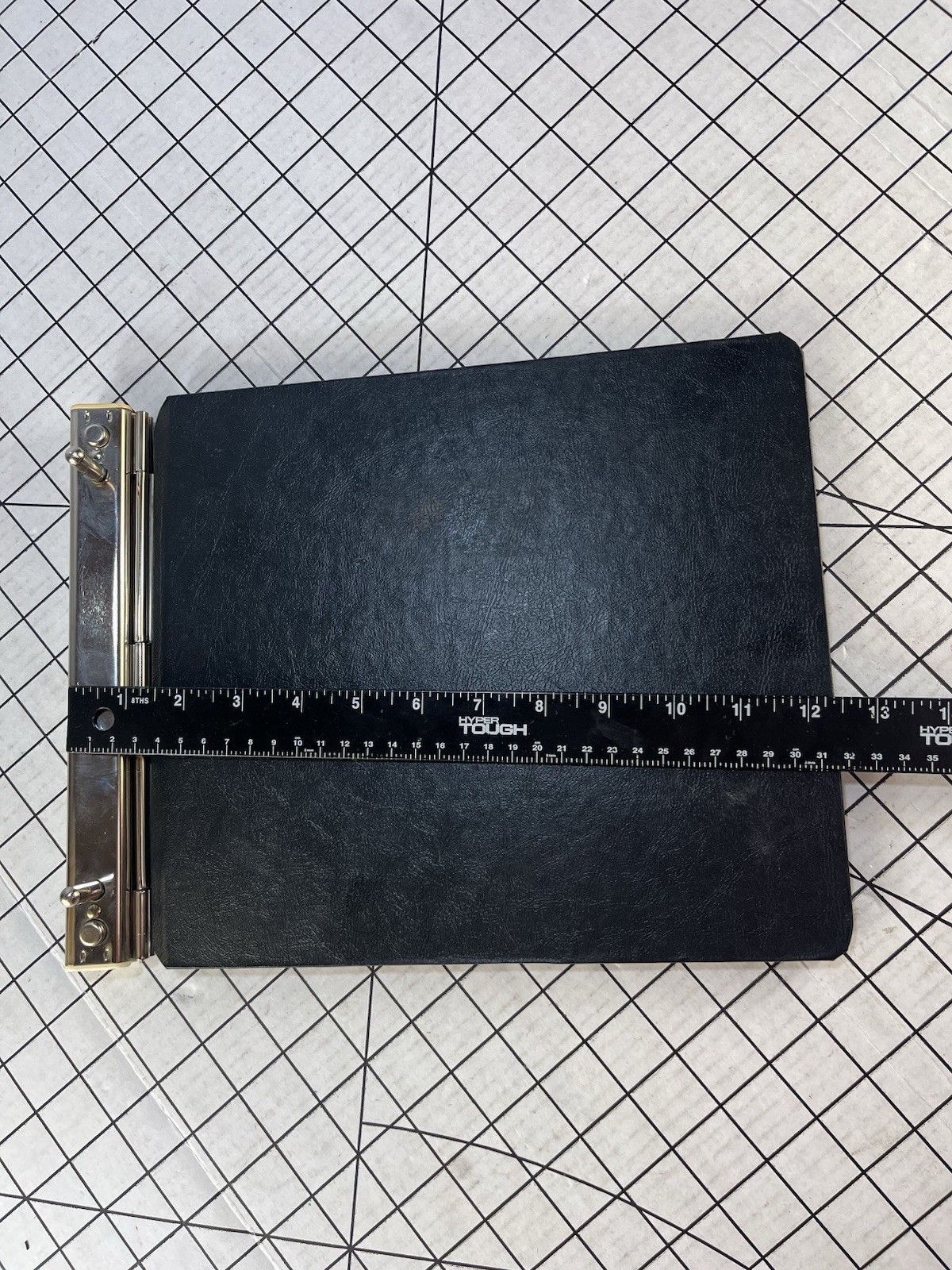 Vintage Boorum & Pease No. 6215½PB VM Computer Binder / Ledger Cover Black Offic