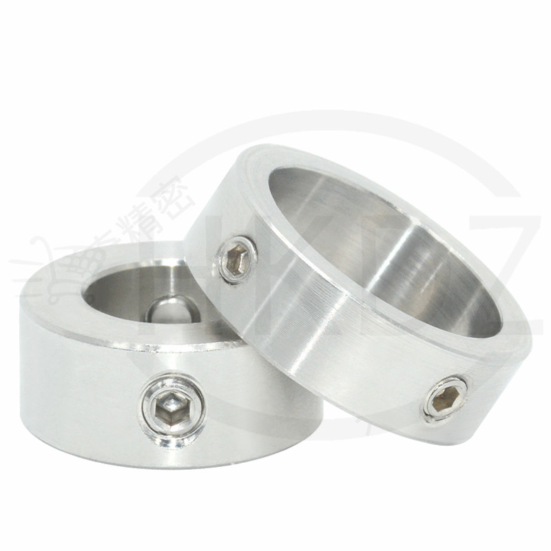 Stainless Steel Shaft Collar Solid Steel Metric Clamp Collars ID 5mm To 50mm