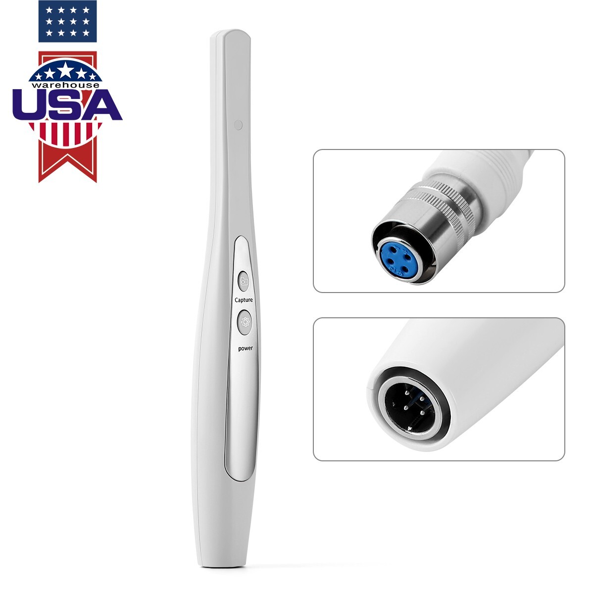 AZDENT Dental Intraoral Camera USB Digital Imaging HD Camera 6 LED Light