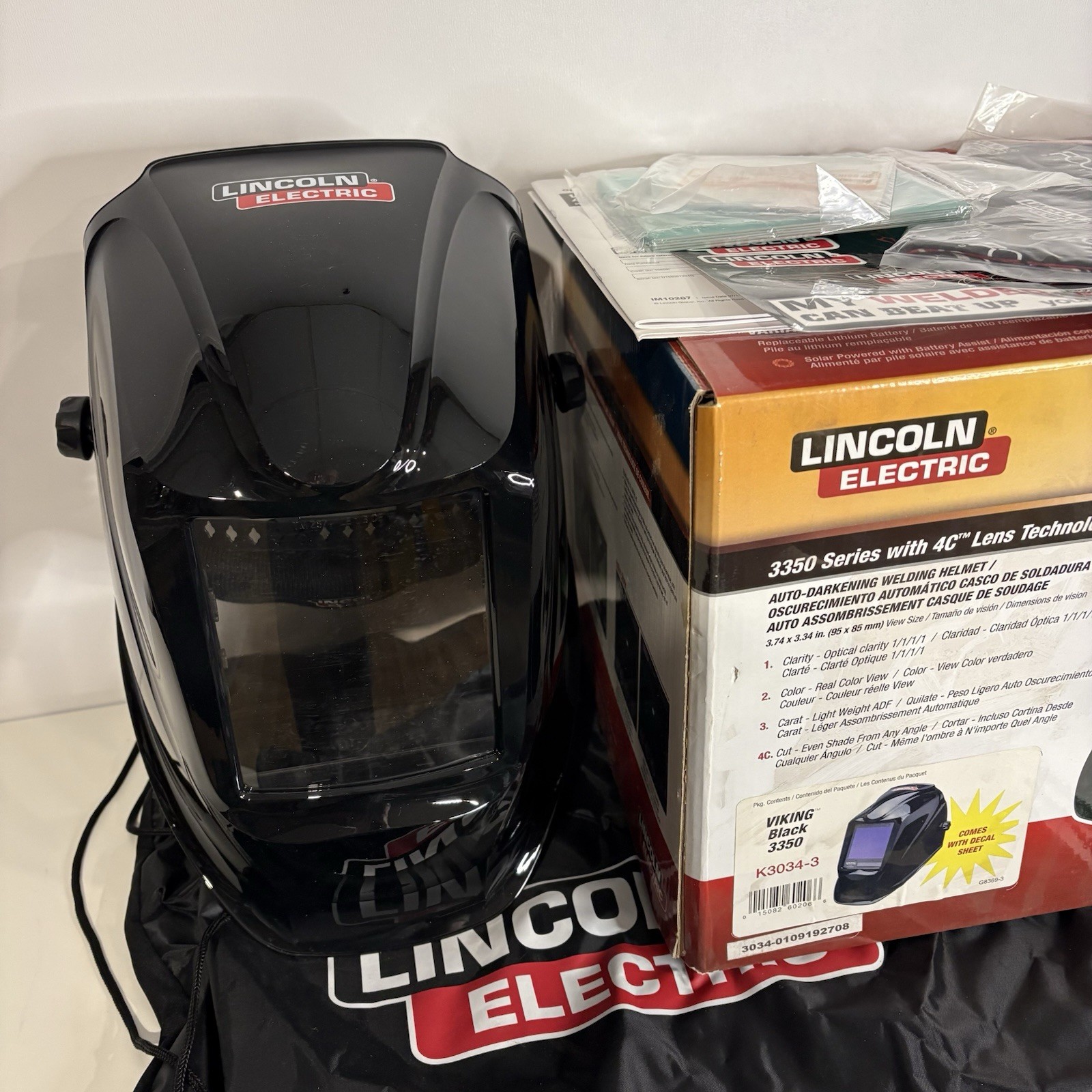 Lincoln Welding Viking Black 3350 SHELL ONLY
