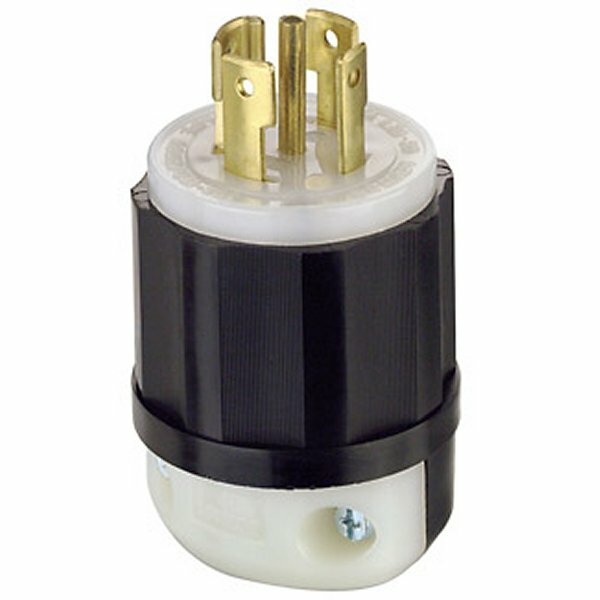 LEVITON 2811 – 30 Amp, 120/208 Volt 3PY, NEMA L21-30P, (QTY:1,5,10,25)