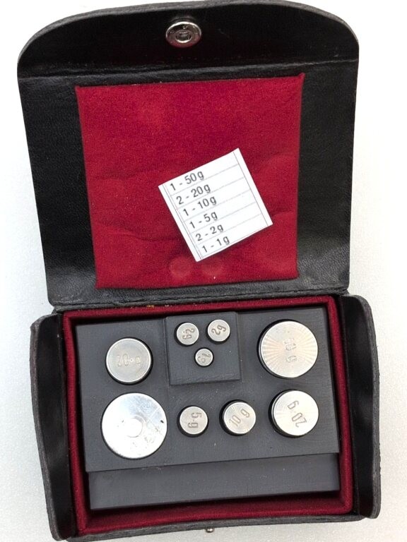 Rice Lake Weight Systems weight Class F 1g-50g density 7.84c/cm3