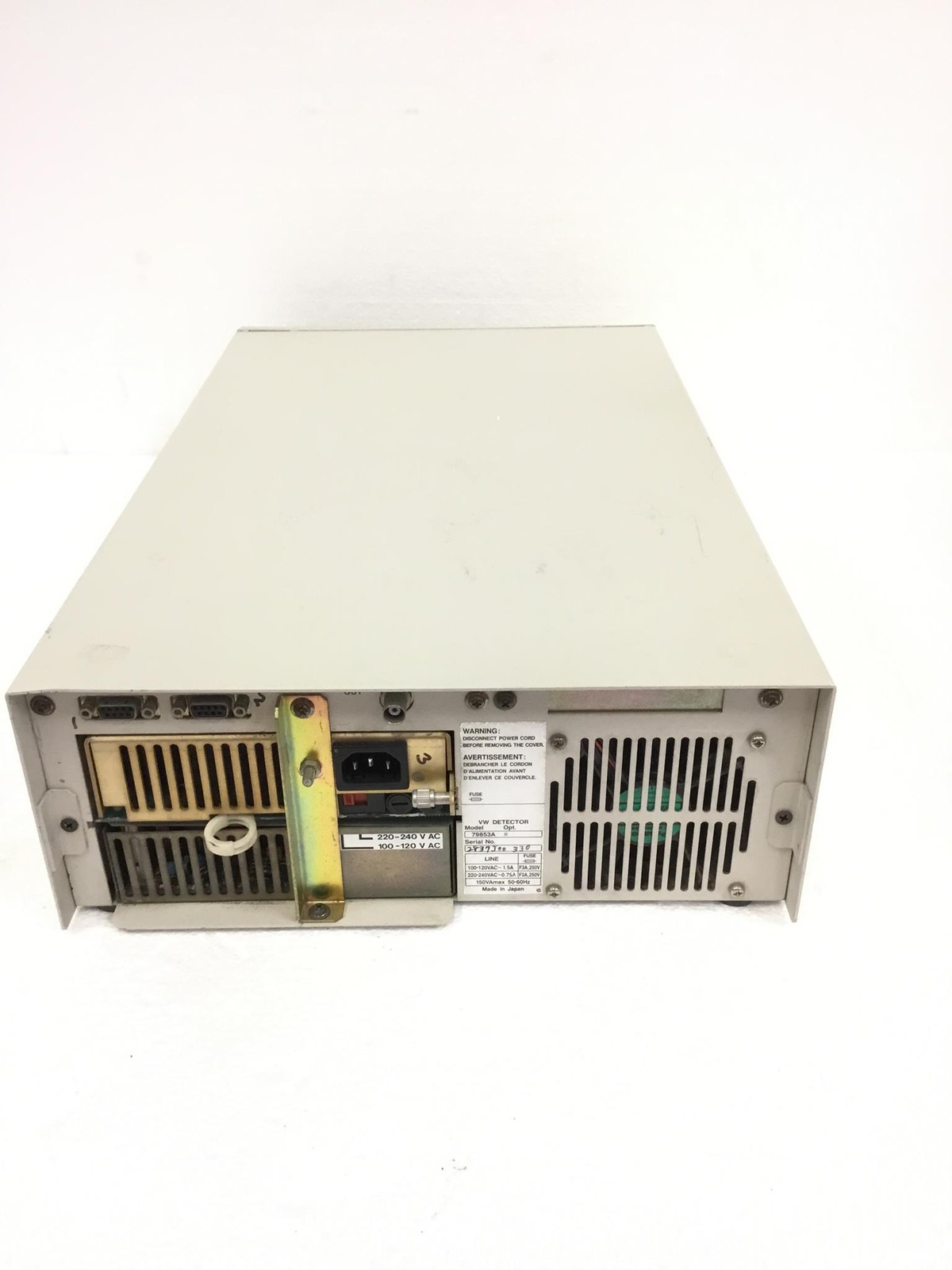 HP Agilent Series 1050VW Detector Variable Wavelength 79853A HPLC System,WORKING
