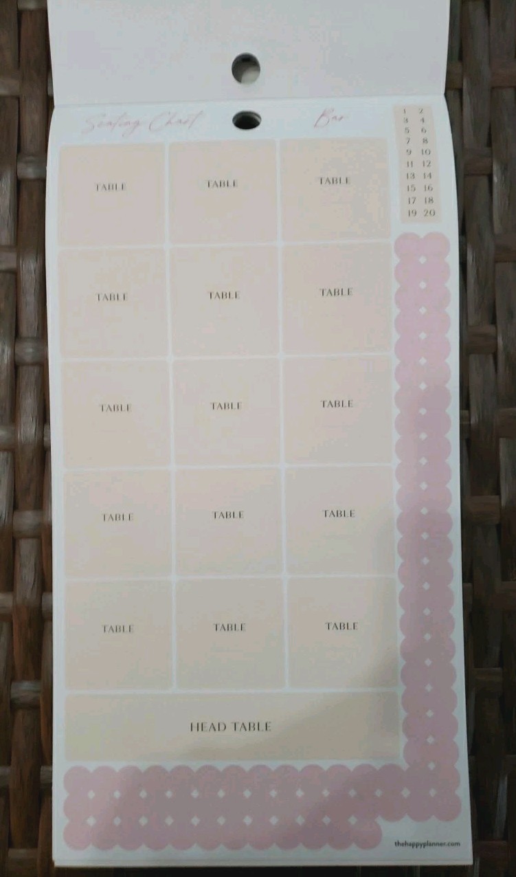 Happy Planner GARDEN WEDDING Value Pack Stickers 1322 Pieces