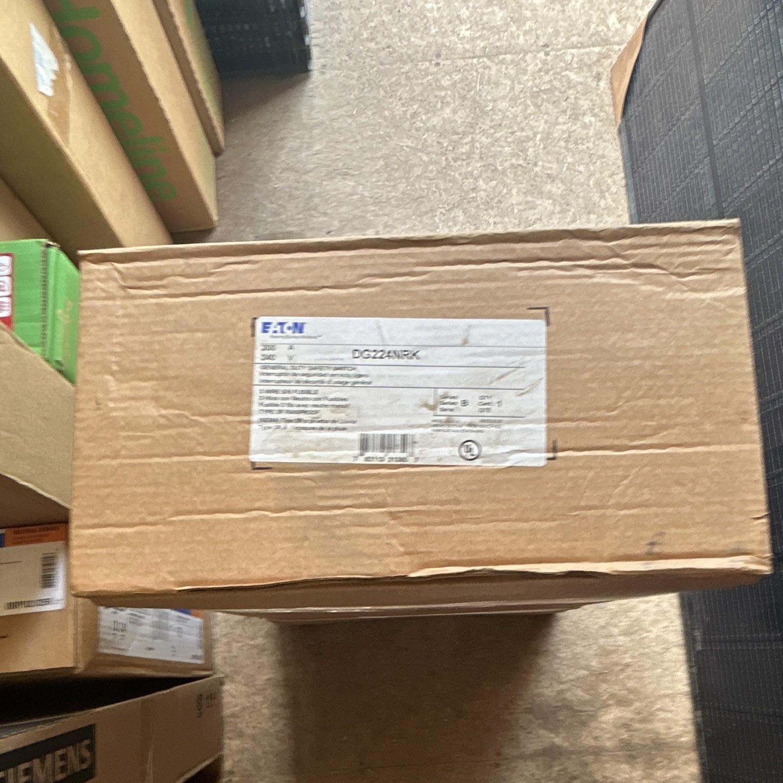 Eaton DG224NRK Safety Switch 200A 240V Fusible Rainproof General Duty