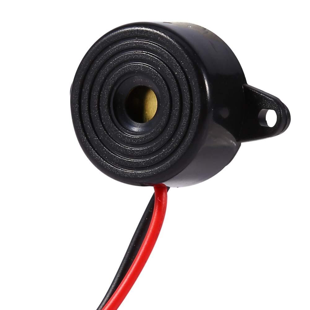 8 PCS – Buzzer Alarm Active Piezo 3v 5v 6v 12v 24v Continuous Sound DC 85DB C20