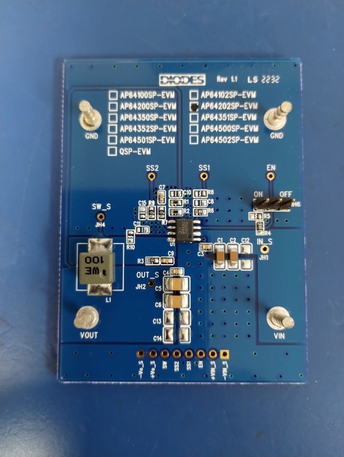 DIODES INCORPORATED AP64202SP-EVM IC Development Tool DCDC Conv HV Buck null