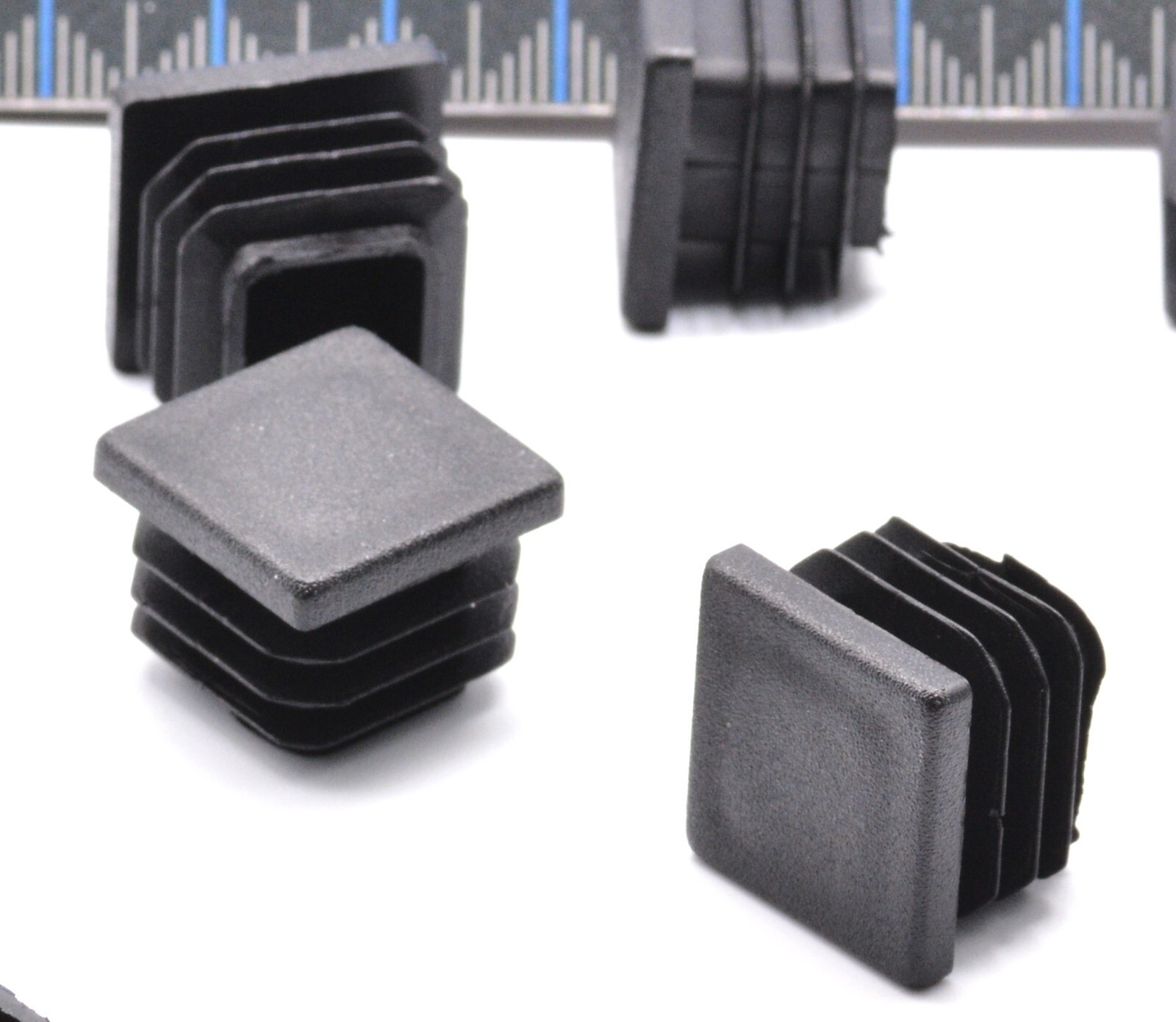 3/4″ Inch Square Tube End Plug 3/4″ Chair Glide Blanking Insert Plug Black