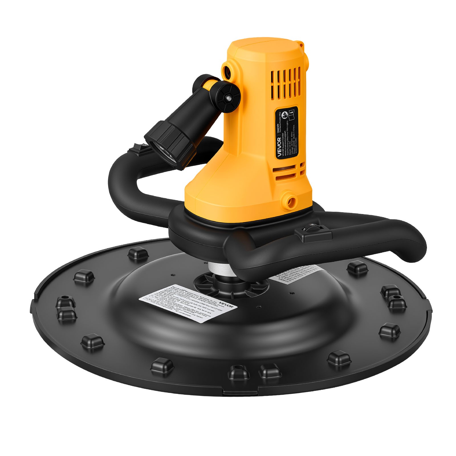 VEVOR Electric Power Trowel 800W Concrete Finisher Corded w/ Mixing Rod 6-Speed