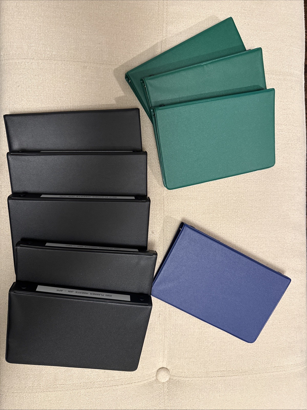 Filofax Personal Size Storage Binder Lot of 9 – Mead brand