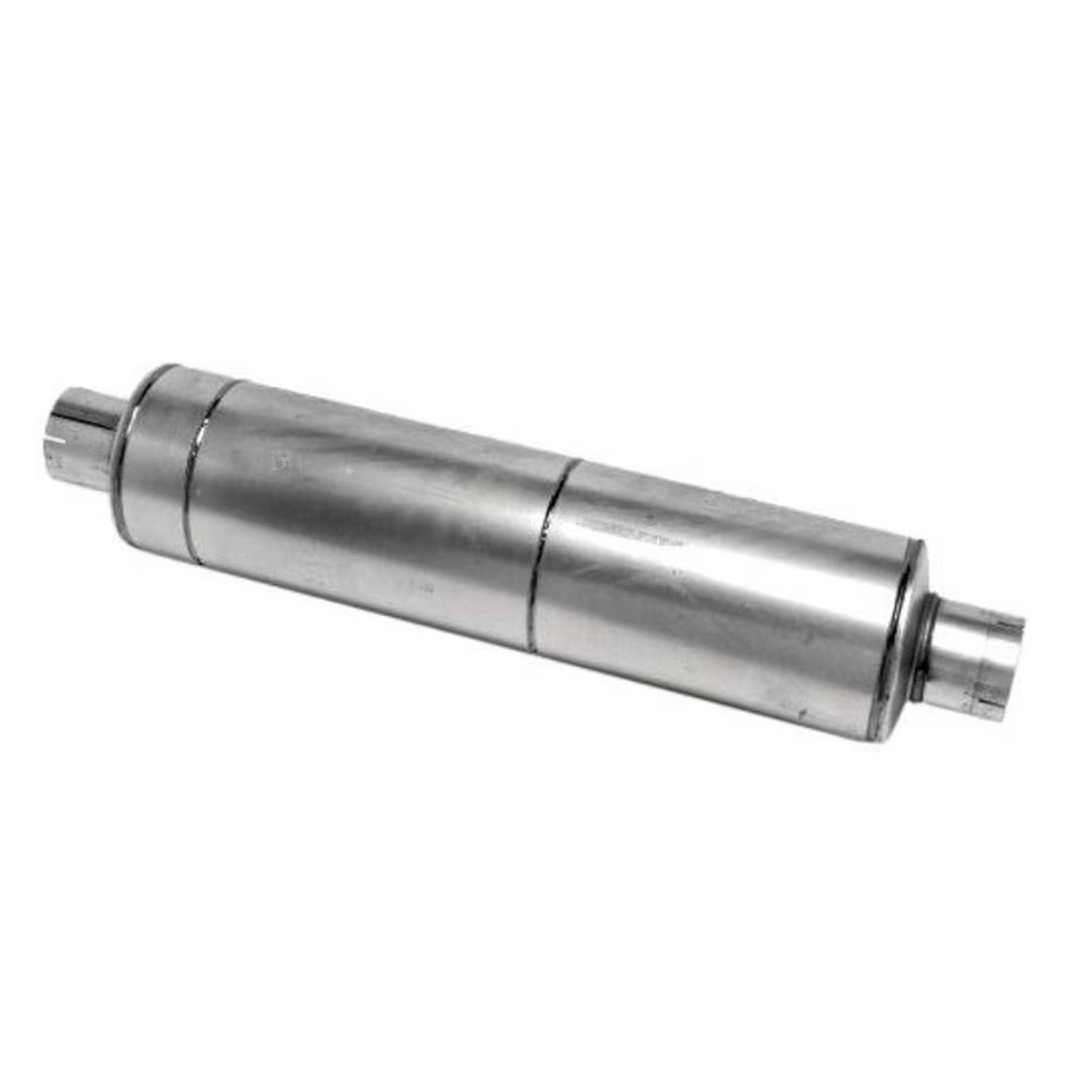Walker Exhaust Muffler Mega-Flow RV 3 1/2″ Inlet/3 1/2″ Outlet Steel Natural EA